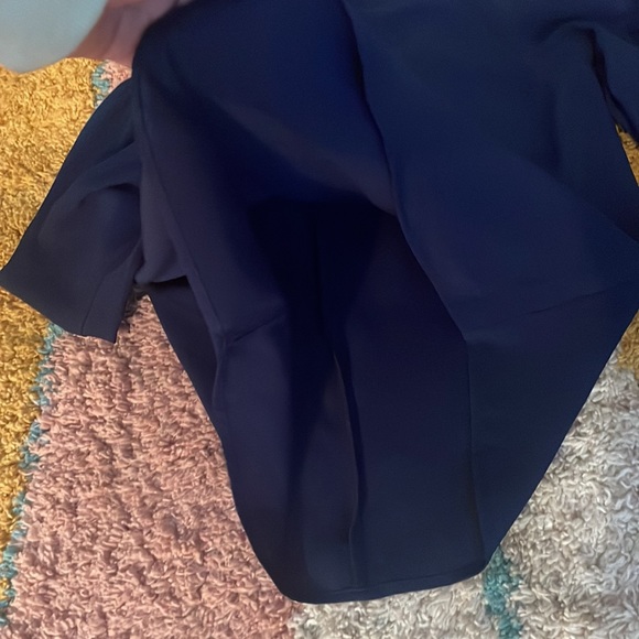 Navy blue long sleeve blouse from forever 21 - Picture 6 of 6